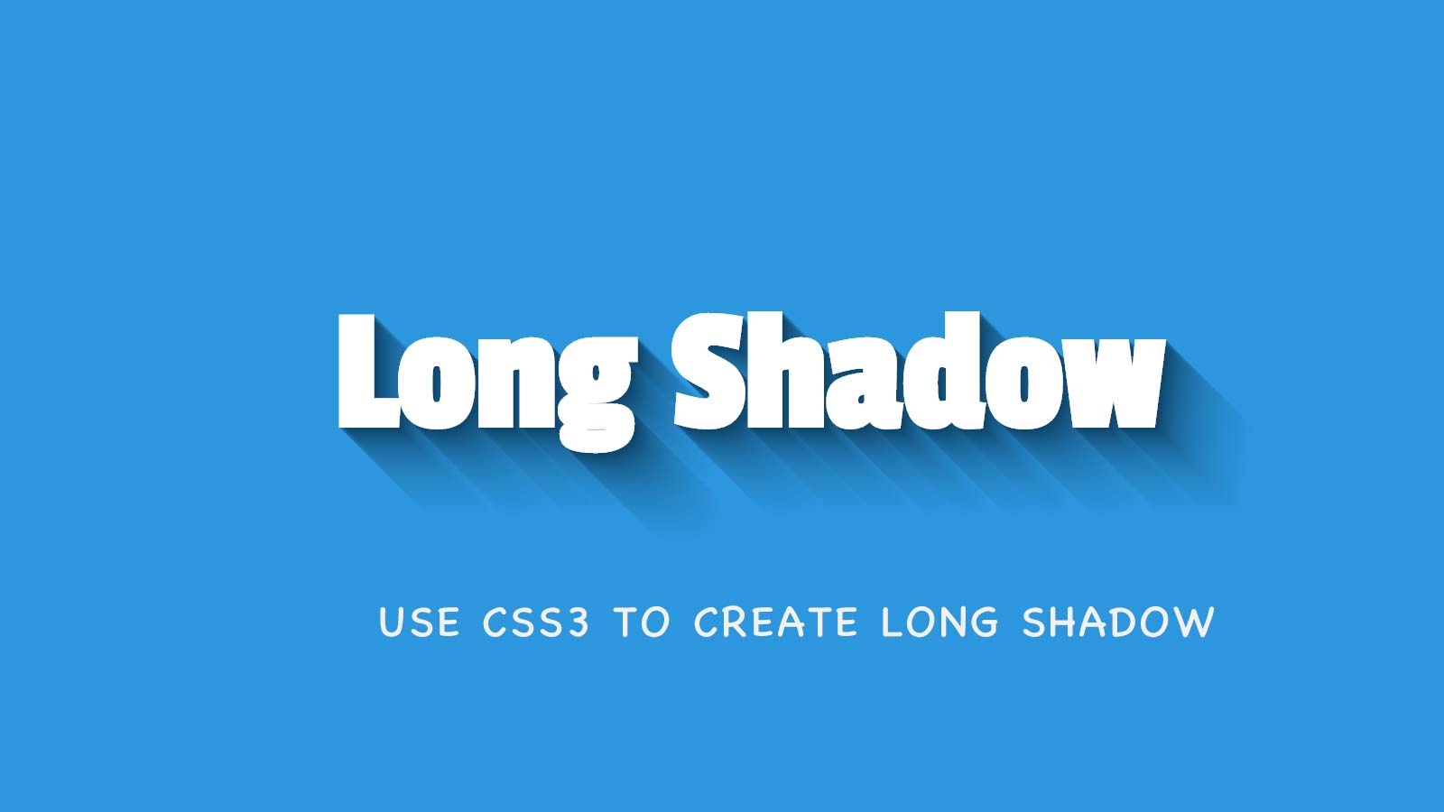 Long Shadow Css 使用css 3 制作长投影Long Shadow